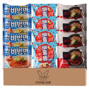 [여우별 세트] 여우별 라면 17호 봉지라면 3종 12개입 세트
