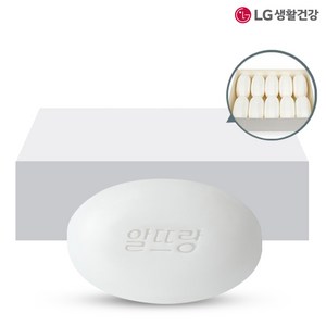 알뜨랑비누 백색 130g 벌크포장 업소용 대용량 세수비누, 10개