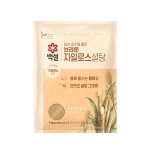 백설스위트리 자일로스 갈색설탕, 1kg, 8개