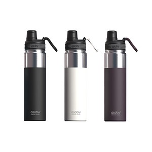 아소부 스텐 진공 보온 보냉 알파인 플라스크 텀블러 TMF6, 버건디, 530ml, 1개