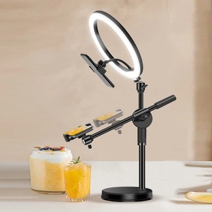 플라이트-E 수직 모서리 동영상 쇼츠 릴스 영상 거치대 + 26cm 링라이트 조명 + IN거치대 FL-E-L26IN, 수직-E 거치대+조명(26cm)+in거치대, 1개