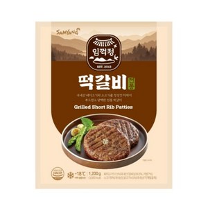 삼양 임꺽정 떡갈비 1200g, 1.2kg, 12개