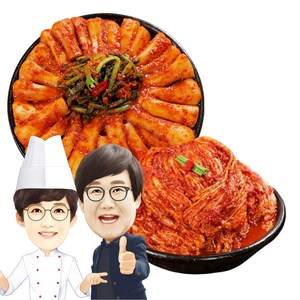 팽현숙 최양락의 맛있는 옛날 포기김치 7kg+총각김치 2kg, 1세트, 9kg