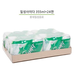 찰리팡 업소용 사이다 355ml 뚱캔 1묶음