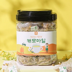 [미세플라스틱 없는 생분해필터] 미담식품 캐모마일 차 삼각티백, 1개, 100개입, 1g