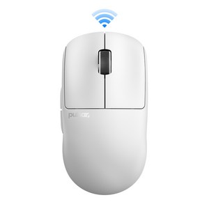 펄사 X2V2 미니 블랙 무선 게이밍 마우스 PX2212, 화이트