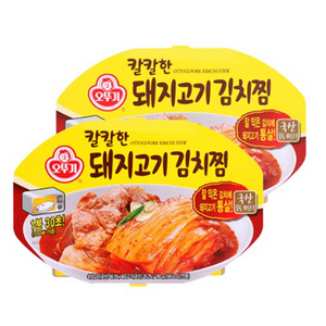 오뚜기 즉석 칼칼한 돼지고기 김치찜, 180g, 6개