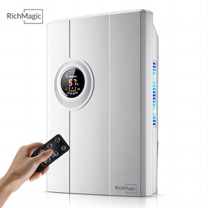 [국내발송]RichMagic 2200ml 스마트 무소음 공기청정 건조기 제습기 가정용, CS10F