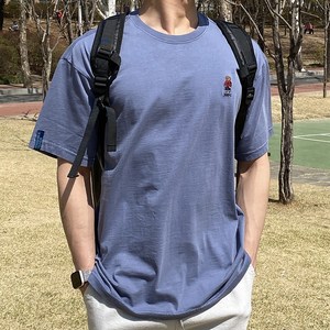 비버리힐즈 폴로 클럽 가먼트다잉 오버핏 곰돌이 라운드 반팔 티셔츠 BP-1010