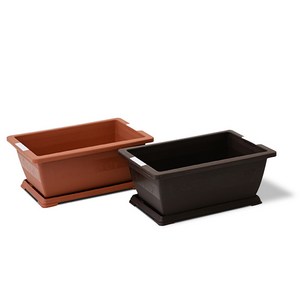 마이플랜트 채소밭 텃밭 화분, 밤색