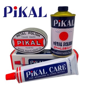 피칼 금속광택제 메탈폴리쉬 연마제 왁스 PIKAL, 피칼 튜브형, 1개, 150g