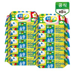 깨끗한나라 펀앤플레이 유아물티슈 캡형 65gsm, 70매, 1세트