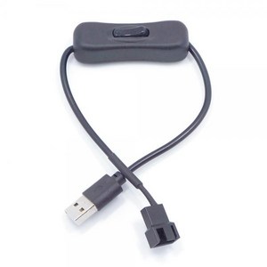 [티테크놀로지] [T-PWM-USW] USB(수) TO 3P 4P PWM(수) 30CM 변환 스위치케이블, daonjoa 1