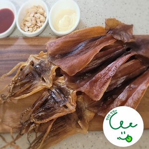 [행복한맛쟁이] 원양산 삼천포 건조 쫄쫄이 오징어 마른 오징어 (6~10미), 1개, 400g