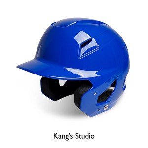[BMC스포츠] 강스 스튜디오 리틀 프로 유소년 야구 양귀헬멧 - 로얄블루, 1개