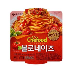 쉐푸드 볼로네이즈 스파게티, 220g, 12개