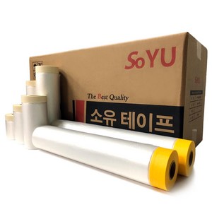 소유 커버링테이프 비닐 보양 페인트 650~2400mm 1BOX, 25개