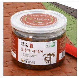 (경남관광기념품점 의령군) 의령군 특산물 참죽(가죽)고추장 장아찌 (300g), 300g, 1개