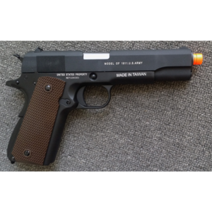 WE 풀메탈 콜트 M1911A1 Gen2 각인 버젼 가스 핸드건, 1개