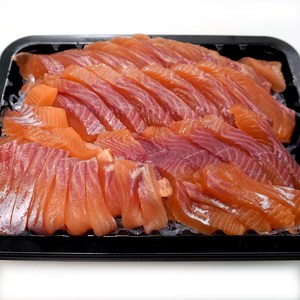 국내산 송어회 1kg (순살 400g) 초장세트 콩가루 증정, 1개, 400g