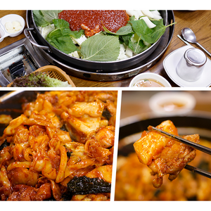 서울3대 닭갈비 [매장직배송] 용산 오근내 닭갈비 2인분 (오리지널), 1세트, 1.7kg