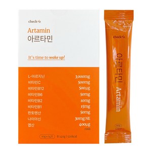 체크오 아르타민 L 아르기닌, 140g, 1개