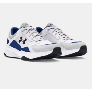 [국내매장판] 언더아머 런닝화 스니커즈 UNDER ARMOUR 스포츠 남성 UA 엣지 레더 트레이닝화 화이트 3028375-103