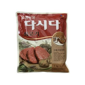 CJ제일제당 쇠고기 다시다, 1kg, 2개