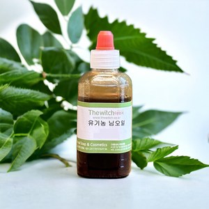 [더위치] 유기농 님오일 50ml 100% 원액 Neem oil, 1개