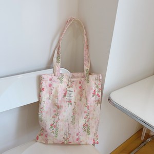 로맨틱 플라워 에코 숄더백(오늘출발)