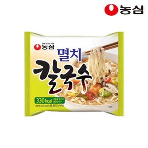 농심 멸치칼국수, 98g, 10개