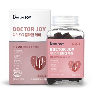 닥터조이 콜라겐 케어 피부 건강 80g, 피부/피모, 1개