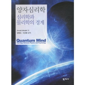 양자심리학:심리학과 물리학의 경계, 학지사, Arnold Mindell 저/양명숙,이규환 공역