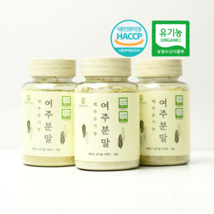 제주오가닉스 제주 유기농 여주분말, 3개, 50g