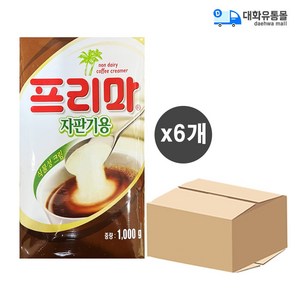 동서식품 자판기 프리마 1kg 동서, 1개입, 6개