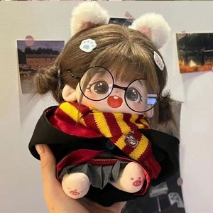 솜깅이 아이돌인형 20cm 무속성 모헤어 지박소년 솜인형 후드 시즌2 소녀인형 찹쌀이, 밤톨 나체 인형.
