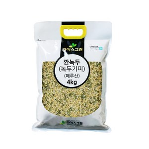 라이스그린 깐녹두 4kg, 1개