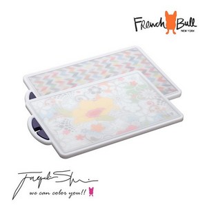 프렌치불 양면 에코도마중 딜라잇/지기 패턴, 없음