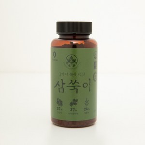 옻가네 삼쑥이 국내산 인진쑥_사자발약쑥_개똥쏙 쑥환 삼쑥이환, 3개, 100g