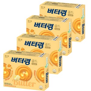 해태 버터링 골드, 194g, 4개