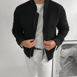 론드 스웨이드 투웨이 자켓