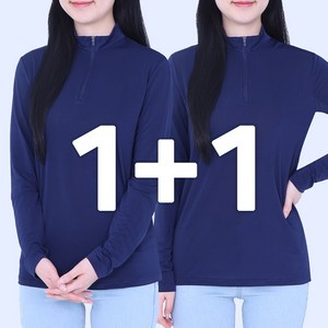 여름 쿨티셔츠 얇은 기능성티셔츠 1+1