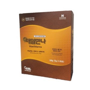 매일만나 20포 최신정품, 5g, 20개