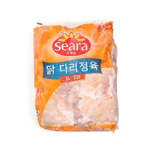 브라질 씨에라 닭다리살 냉동 닭정육 2kg SEARA HALAL BONELESS CHICKEN LEG, 씨에라 2kgX1팩(냉동), 1개