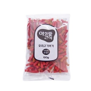 아침애 오리버거 져키, 40개, 100g