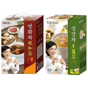 담터 생강차 50T+쌍화차 50T, 1개, 1개입, 15g