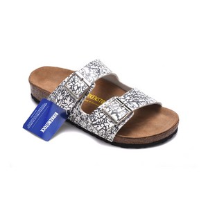 버켄스탁 Birkenstock 커플 더블 버클 캐주얼 슬리퍼 비치 샌들