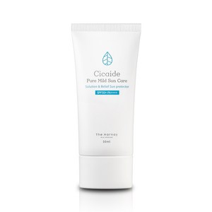 더하르나이 시카이드 퓨어 마일드 선케어 무기자차 선크림 (SPF50+ PA++++), 50ml, 1개