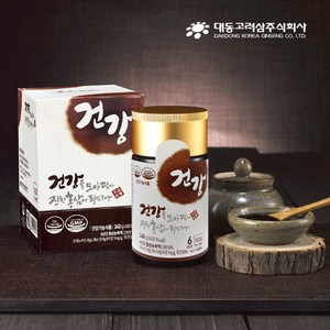 [본사_대동고려삼] 6년근 진한 건강 홍삼정 농축액(240g * 1병), 240g, 1개