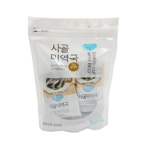 바로먹쿡 사골 미역국 75g (15gx5), 1개